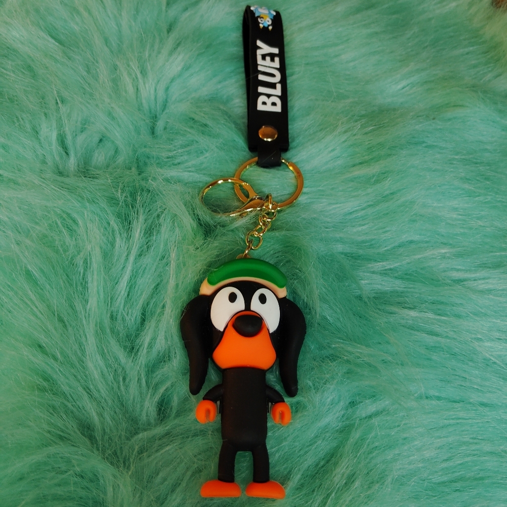 Bluey keychain NWOT